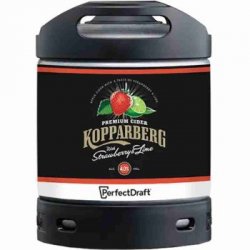 PerfectDraft  Kopparberg Strawberry and Lime Cider 6L Keg - House of Ales