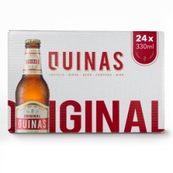 Cerveja QUINAS ORIGINAL  Caixa 24 x 330ml - QUINAS