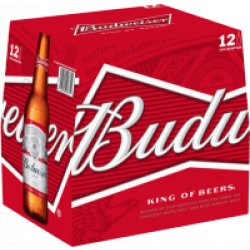 Budweiser 12oz 12pk Btl - Luekens Wine & Spirits