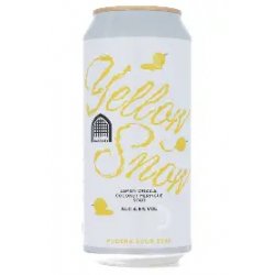 Vault City Brewing Yellow Snow, Lemon Drizzle Coconut Meringue Sour