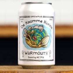 De Kromme Haring Warmouth V10  Bootleg NEIPA  6,3% - De Kromme Haring