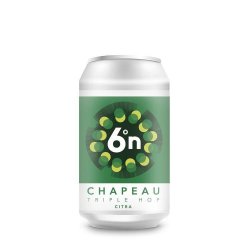 6 Degrees North (6DN) Chapeau Triple Hop 330ml Can - Fountainhall Wines