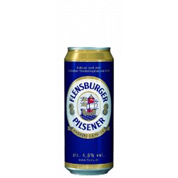 Flensburger Pilsener 0.5 л., алк 4,8%, банка - Leols Beer