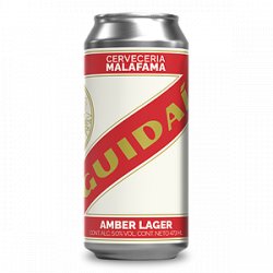 CERVEZA MALAFAMA GUIDAI AMBER LAGER 473 ML - Iberpark