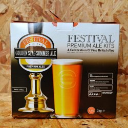 Festival Ales - Golden Stag Summer Ale - 40 Pint Beer Kit - Brewbitz Homebrew Shop