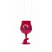 Verre rince cochon rouge 50 cl. 
