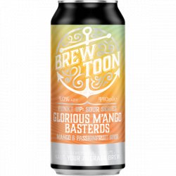 Brew Toon Glorious M’ango Basterds 4% - Mango and Passionfruit Sour 440ml - Fountainhall Wines