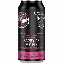 Brew Toon Berry of My Pie 4.5% - Sixfold Berry Pastry Sour 440ml - Fountainhall Wines