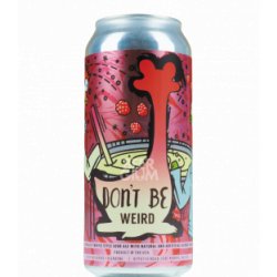 Oozlefinch Don't Be Weird White Chocolate Raspberry Truffle CANS 47cl - Beergium