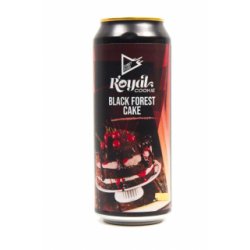 Funky Fluid Royal Cookie: Black Forest Cake