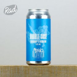 Menno Olivier Double Gose Blueberry & Spirulina