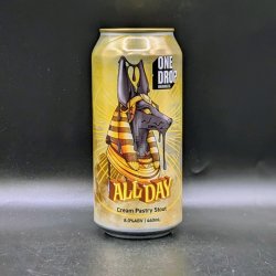 One Drop All Day Cream Pastry Stout - Saccharomyces Beer Cafe