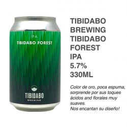 Tibidabo Brewing - Tibidabo Forest IPA - 8 Cervezas