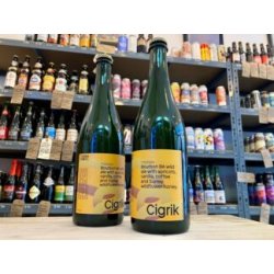 Terra Tempo  Cigrik  Bourbon Barrel-Aged Apricot, Vanilla, Coffee & Honey Wild Ale - Wee Beer Shop