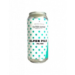 Outer Range Alps - Alpen Pils (Pilsner) 44 cl - Bieronomy