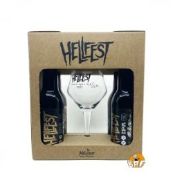 Coffret Hellfest + Verre 33cl - BAF - Bière Artisanale Française