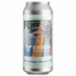 Arpus Brewing Co x Rivington Brewing Co - Cryo Hops x Phantasm DIPA - Left Field Beer