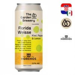 The Garden Brewery Florida Weisse: Kiwi, Papaya & Lemon