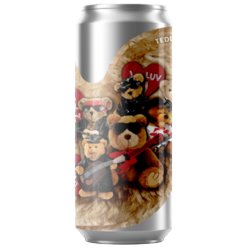 Sureshot Teddy Boys Dont Knit DDH IPA 440ml (6.5%) - Indiebeer