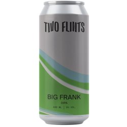 Two Flints Big Frank DIPA 440ml (8%) - Indiebeer