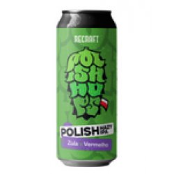 ReCraft: Polish Hazy IPA Zula & Vermelho - puszka 500 ml - Piwne Mosty - Stu Mostow