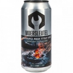 De Moersleutel Fire Quadruple Mash Stout - Drankgigant.nl