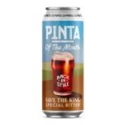 PINTA: Save The King - puszka 500 ml - Piwne Mosty - Stu Mostow