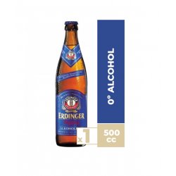 Cerveza Erdinger sin alcohol Botella 500 cc - Cervezas del Mundo