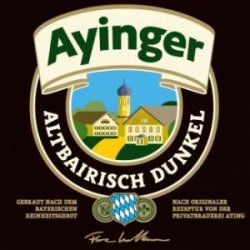 Ayinger  Altbairisch Dunkel (50cl) - Chester Beer & Wine