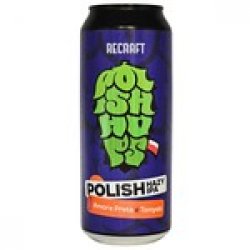 ReCraft: Polish Hazy IPA Amora Preta & Tomyski - puszka 500 ml - Piwne Mosty - Stu Mostow