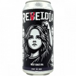 Cervezas Alegría X Cierzo Brewing Co. – Reveldía - Rebel Beer Cans