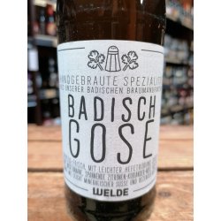 Welde Badisch Gose - Piwa Świata Białystok