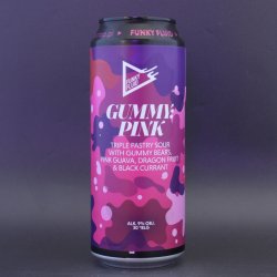 Funky Fluid - Gummy: Pink - 9% (500ml) - Ghost Whale