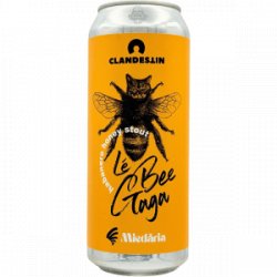 Clandestin Beer X Miedăria – LeBee GAGA - Rebel Beer Cans