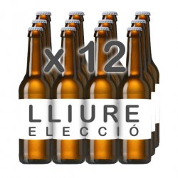 PACK LLIURE x 12 - 33cl.  cervesa-cornelia - Cervesa Cornèlia