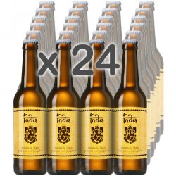 CAIXA x 24 - INDIA (PALE ALE AMB GINGEBRE) 33cl.  cervesa-cornelia - Cervesa Cornèlia