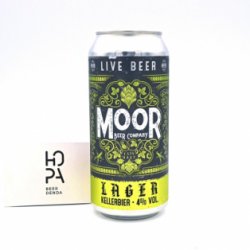 MOOR Lager Lata 44cl - Hopa Beer Denda