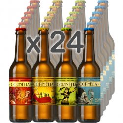 PACK DEGUSTACIÓ x 24 - 33cl.  cervesa-cornelia - Cervesa Cornèlia