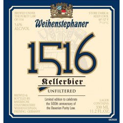 Weihenstephaner 1516 Kellerbier