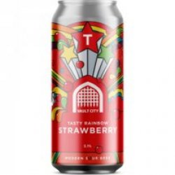 Vault City Tasty Rainbow Strawberry (CANS) - Pivovar