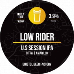 Bristol Beer Factory Low Rider (Keg) - Pivovar