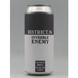 District 96 Beer Factory  Invisible Enemy - DeBierliefhebber