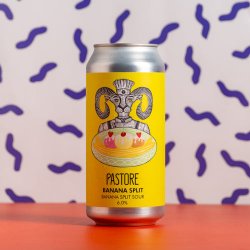 Pastore Brewing & Blending  Banana Split Pastry Sour  9% 440ml Can - All Good Beer