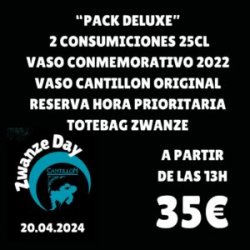 PACK DELUXE ZWANZE 20.04.2024 - Cervezas Yria