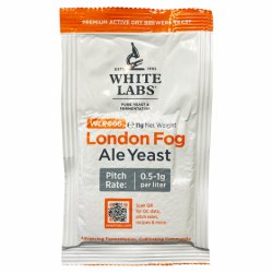 LEVADURA WHITE LABS WLP066 LONDON FOG 11 g FECHA DE CONSUMO PREFERENTE ANTERIOR - Insumos Cerveceros de Occidente