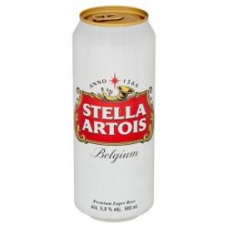 Stella Artois, plech 0,5l - Nápoje Šípek