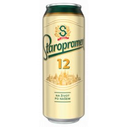 Staropramen Pivo exportní ležák světlý 0,5l - Nápoje Šípek