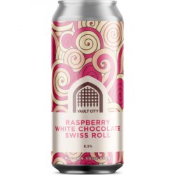 Vault City Brewing Raspberry White Chocolate Swiss Roll Sour  The Beer Garage - The Beer Garage