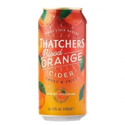 Thatchers Blood Orange Cider Cans 24 x 440ml Case - Liquor Library