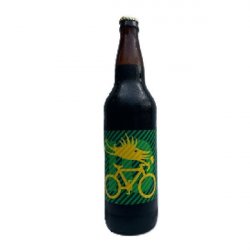 Cycle 10th Anniversary bottle - GreenYellow Label - Cycle Brewing